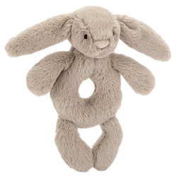 Jellycat - Ropotuljica Bashful Beige Bunny Ring Rattle
