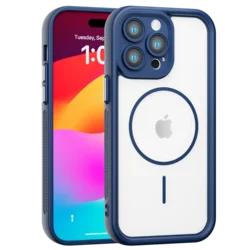 Bumper MagSafe maska za iPhone 15 Pro Max - plava