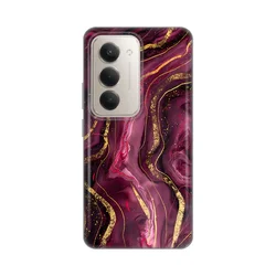 Silikonska maska za Xiaomi Redmi 15 4G, Burgundy