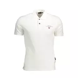 NAPAPIJRI Muška polo majica NP0A4GB4-ELBAS-JERSEY_BIANCO_002, Bela