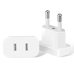 INF Evropski standardni beli vtič 4,0 mm potovalni adapter, (5000243254)