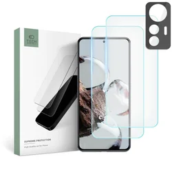 TECH-PROTECT SUPREME SET KALJENO STAKLO+STAKLO ZA KAMERU ZA XIAOMI 12T CLEAR