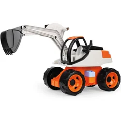 LENA: GIGA TRUCKS ogromen bager v oranžni barvi 63 cm