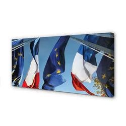 tulup.si Slika na platnu Zastave 140x70 cm
