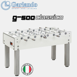 GARLANDO namizni nogomet G500, Pure White