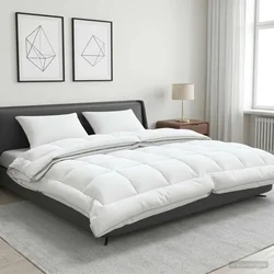 Set jastuka i popluna 3 kom. 200x220 cm 4 godišnja doba Vuna