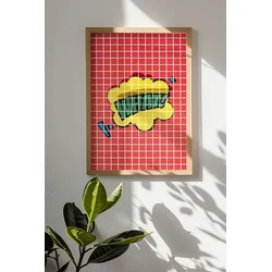Wallity Uramljena slika Popkare7, 33x48 cm