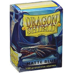 Dragon Shield 100 Standard Sleeves - Blue Matte