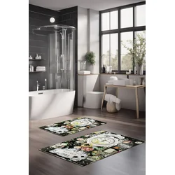 Lessentiel Maison Set prostirki za kupatilo CT-5357, 2 Komada, Šarena