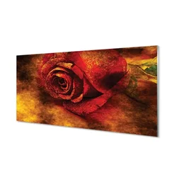 tulup.si Steklena slika Rose slika 100x50 cm 2 obešalnika