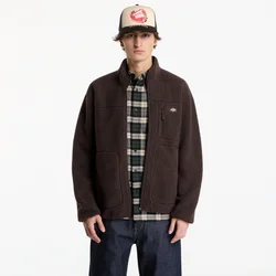 Mikina Dickies Mount Hope Fleece Dark Brown M
