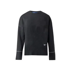 KARL LAGERFELD JEANS Pulover črna/bela