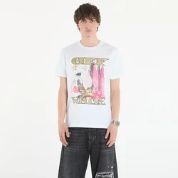 Majice Off-White Allover Frame Slim S/S Tee White M