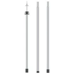 Teleskopska šipka za ceradu duljine 102 – 260 cm aluminijska