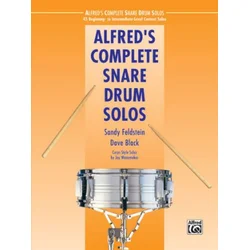 BLACK:ALFREDS COMPLETE SNARE DRUM SOLOS