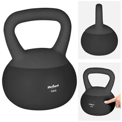 REBEL ACTIVE Meka vinilna girja (Soft Kettlebell), 10 kg, model RBA-2333-10