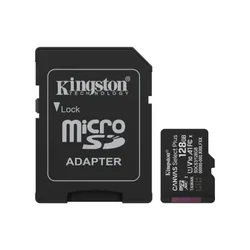 Kingston + SD adapter SDCS3/128GB Micro SD Card 128GB class 10