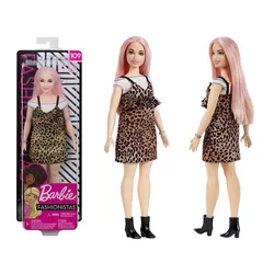 JOKOMISIADA Barbie lutka Fashionistas obleka kamuflaža ZA3160