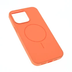Maska za iPhone 15 Pro Max 6.7 narandzasta Magsafe Pure color