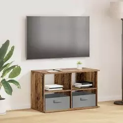 Stalak za TV s ladicama Staro drvo 79 x 40 x 48 cm