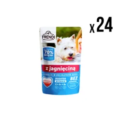 Frendi Vlažna hrana za pse, Jagnjetina, 100g, 24 komada