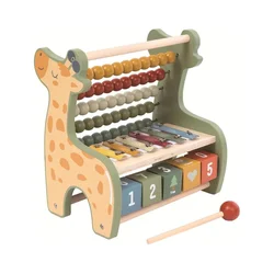 2Kids Toys - Lesena večnamenski abacus Giraffe
