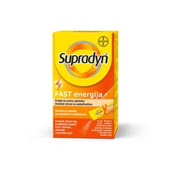 BAYER Dodatak ishrani Supradyn Q10 Fast Energija, 10 kesica