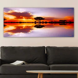 Opviq Slika na platnu 50x120cm