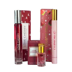Ženski set parfema Love Cherry EDT 30 ml + EDP 17 ml + Parfemsko ulje Clubnichka, 6 ml