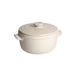 Mini-cocotte cooking pot, ceramic, 13.5 cm/0.6 L, Solo, Opal - Emi