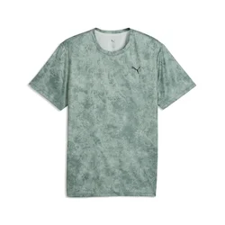PUMA Train All Day Essentials Printed Tee Men, Performance, Créme De Mint, S