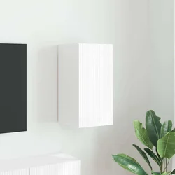 TV zidni ormar Sjajno bijelo 30 x 31 x 60 cm Konstruirano drvo