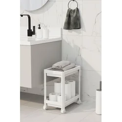 Aberto Design Polica za odlaganje TKRLKKT-2K-2-1, 23x36x40 cm, 2 komada, Bela