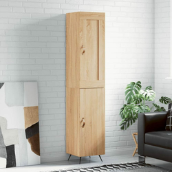 Visoka komoda hrasta sonome 34,5x34x180cm od konstruiranog drva