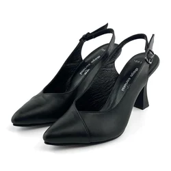 Mona Shoes Ženske cipele, Kožne, Crne
