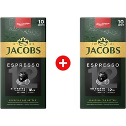 Jacobs Kapsule 1+1 Espresso Ristretto 12