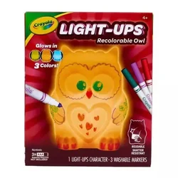 Crayola: Pralna, barvljiva nočna svetilka - sova