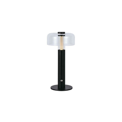 LED prigušiva punjiva stona lampa LED/1W/5V 3000K 1800 mAh crna