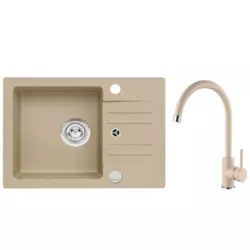 ALVEUS sudoper + armatura FOXTROT 30 (beige)