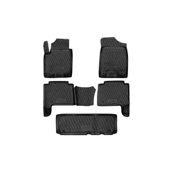 Element Tipske gumene patosnice Nissan Patrol (2010+), 4 komada, Crne