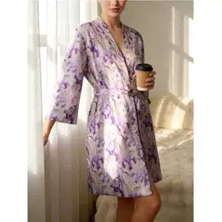 Sinsay - LADIES` DRESSING GOWN - orhideja