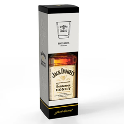 Jack Daniels Viski Honey+1 čaša 35% 0.7l