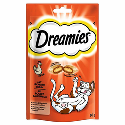 Dreamies mačje grickalice 60 g NOVO: s mačjom metvicom 60 g