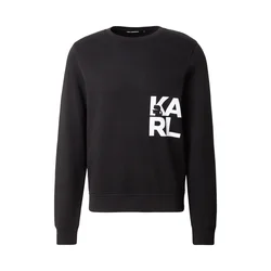 Karl Lagerfeld Majica črna/bela