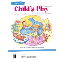 RAE:CHILDS PLAY FOR FLUTE AND piano