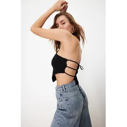 Trendyol Milla Ženska bluza TWOSS24BZ00203, Crne