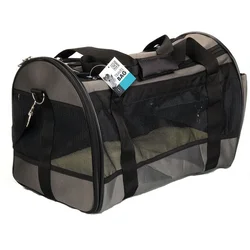 M PETS Transportna torba za životinje, Siva