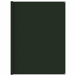 Tepih za šator 250 x 250 cm tamnozeleni