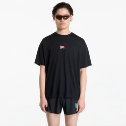 Majice District Vision Short Sleeve Boxy Training Tee Black Flame L