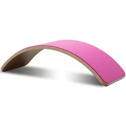 HANAH HOME Drvena balans daska Wavy Board Pink